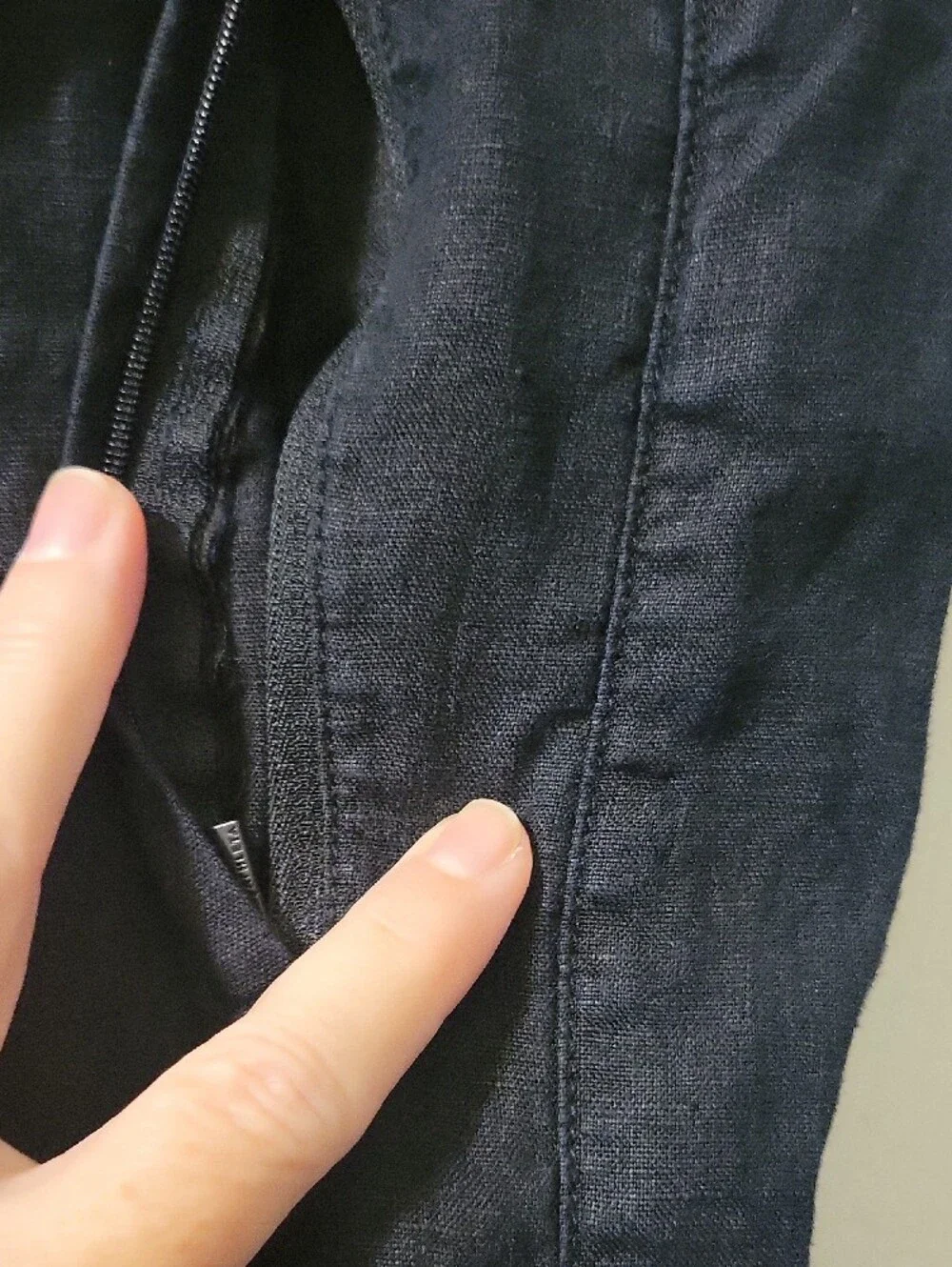 Athleta Black Women's Linen Pants